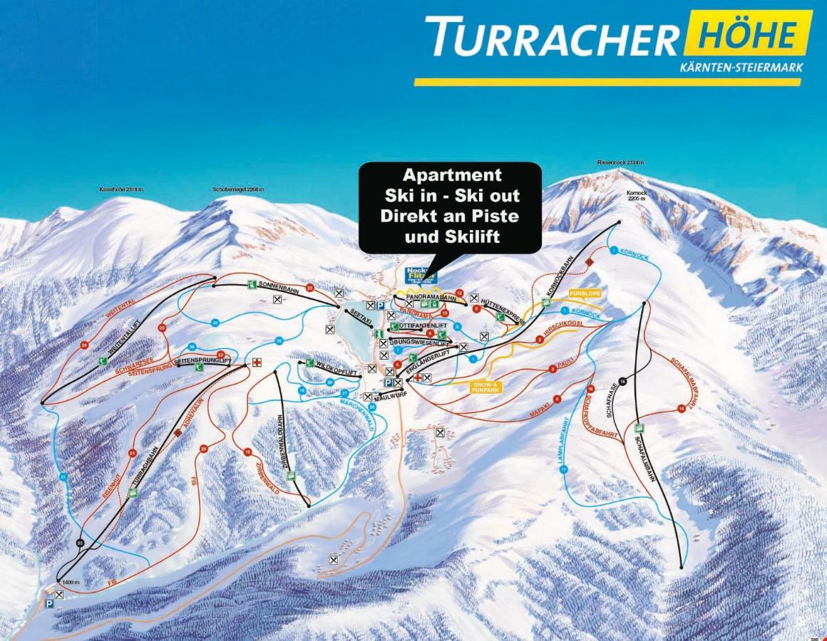 Apartment Ski In - Ski Out Turracher Hohe Zewnętrze zdjęcie